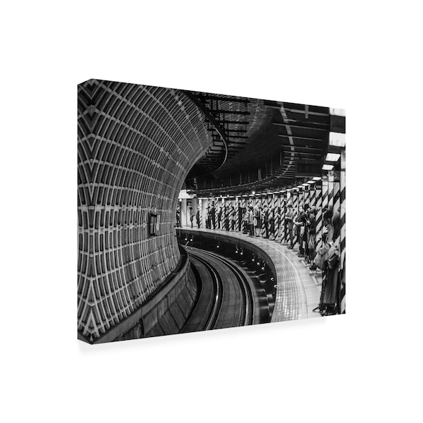 Carlos Grury Santos 'Tokyo Metro' Canvas Art,18x24